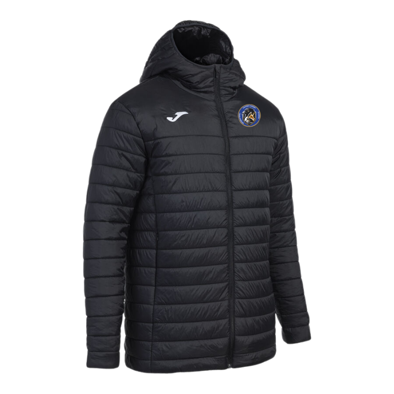 Parka enfant brodé noir